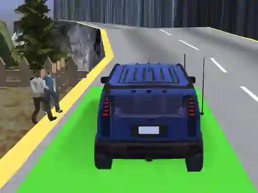 Jwèt Uphill Jeep Driving sou entènèt