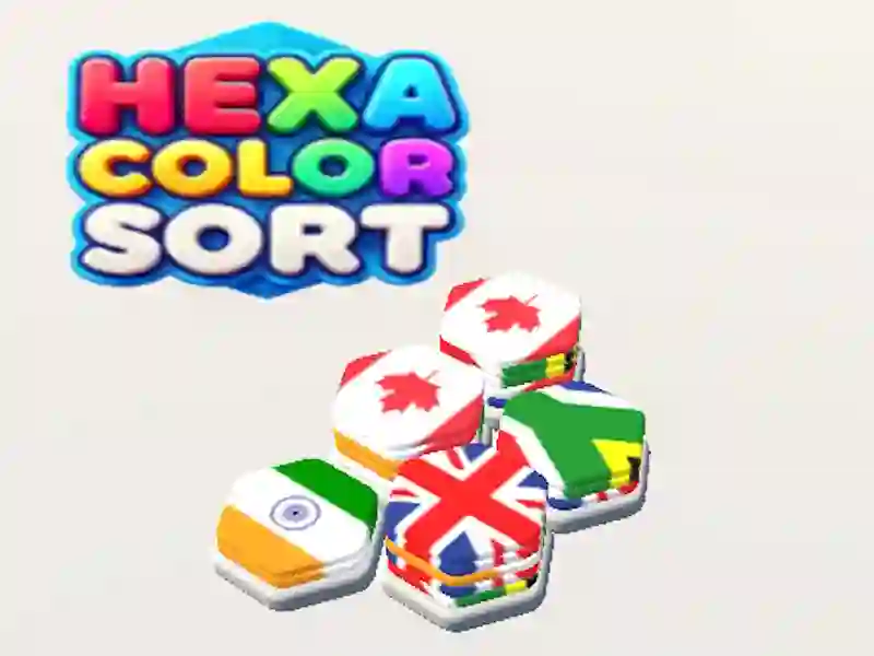 Jwèt Hexa Color Sort sou entènèt