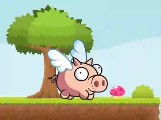 Jwèt Piggy Run sou entènèt