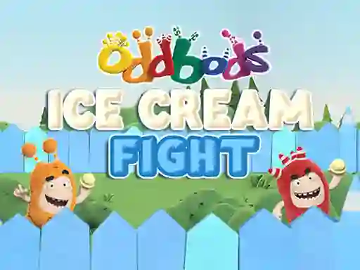 Jwèt Oddbods Ice Cream Fight sou entènèt