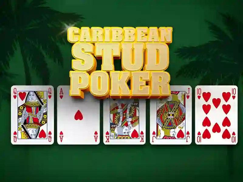 Jwèt Caribbean Stud Poker sou entènèt