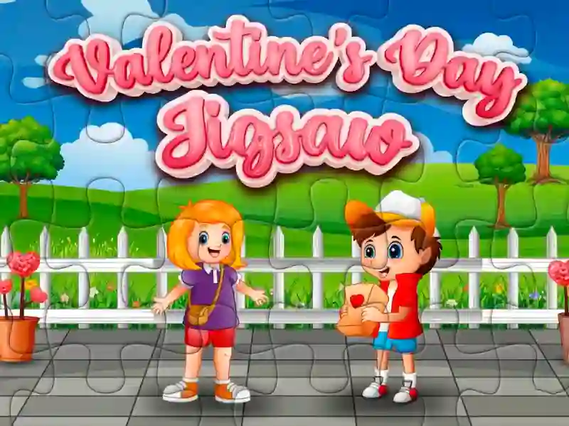 Jwèt Valentine Day Jigsaw sou entènèt