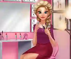 Jwèt Ice Queen Makeover Time sou entènèt