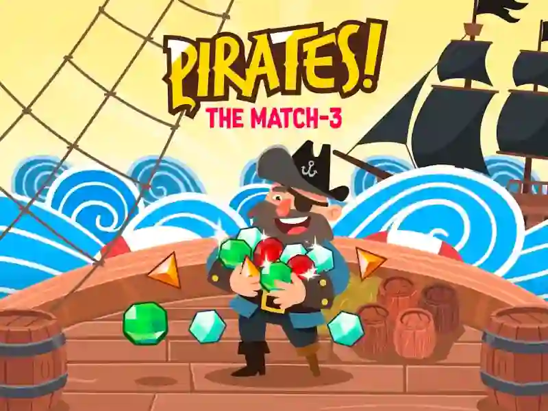 Jwèt Pirates! The Match-3 sou entènèt