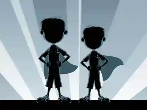 Jwèt Little Superheroes Match 3 sou entènèt