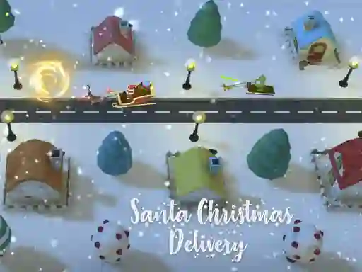 Jwèt Santa Christmas Delivery sou entènèt