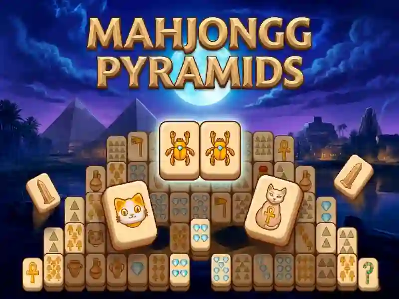 Jwèt Mahjongg Pyramids sou entènèt