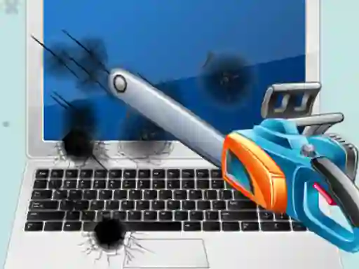 Jwèt Whack the Laptop sou entènèt