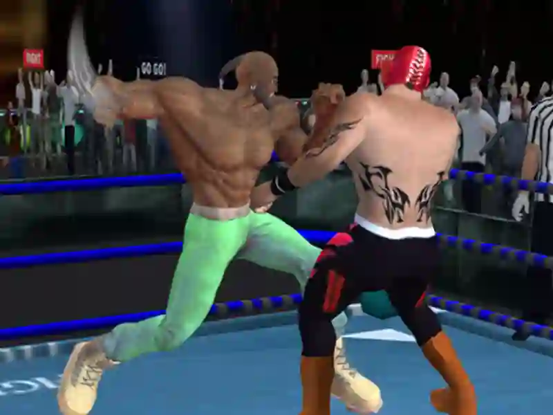 Jwèt Real Boxing Fighting Game sou entènèt