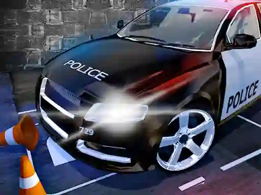 Jwèt Police Car Parking Mania Car Driving sou entènèt