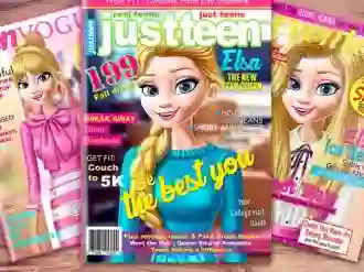 Jwèt Ellie Cover Model sou entènèt