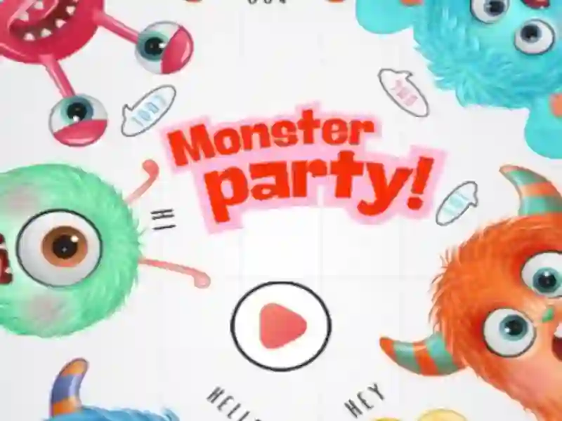 Jwèt Monster Party sou entènèt