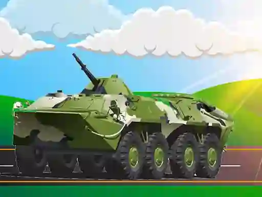 Jwèt Military Vehicles Jigsaw sou entènèt