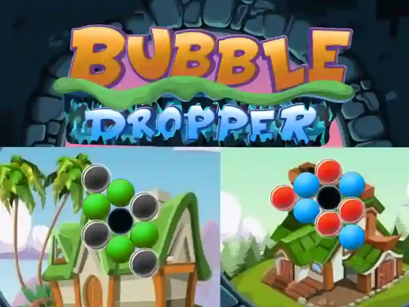 Jwèt Bubble Dropper sou entènèt