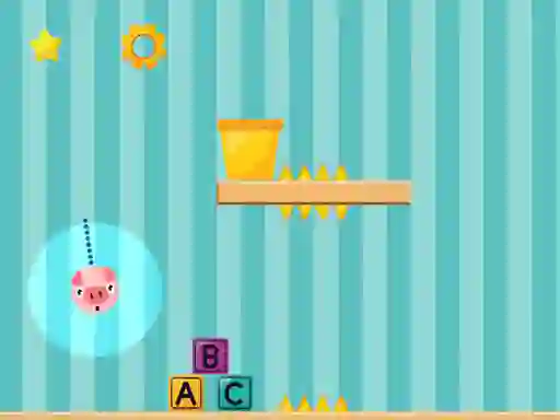 Jwèt Pig Escape sou entènèt