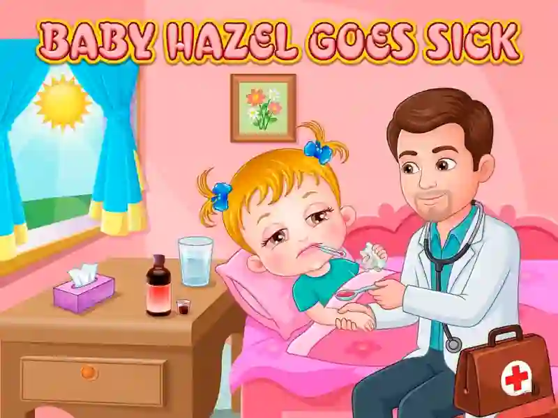 Jwèt Baby Hazel Goes Sick sou entènèt