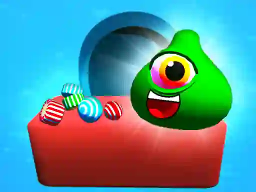 Jwèt Candy Monsters Puzzle sou entènèt