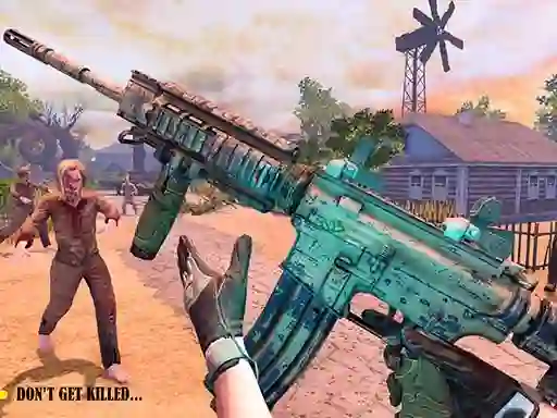 Jwèt Dead Shooter Zombie sou entènèt