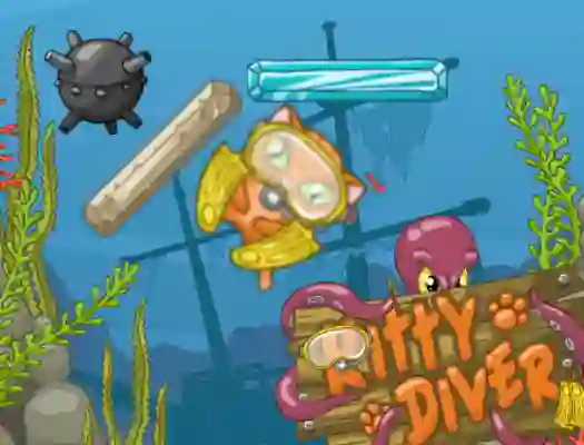 Jwèt Kitty Diver sou entènèt