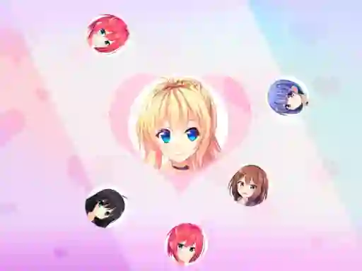 Jwèt Anime Love Balls Girls sou entènèt