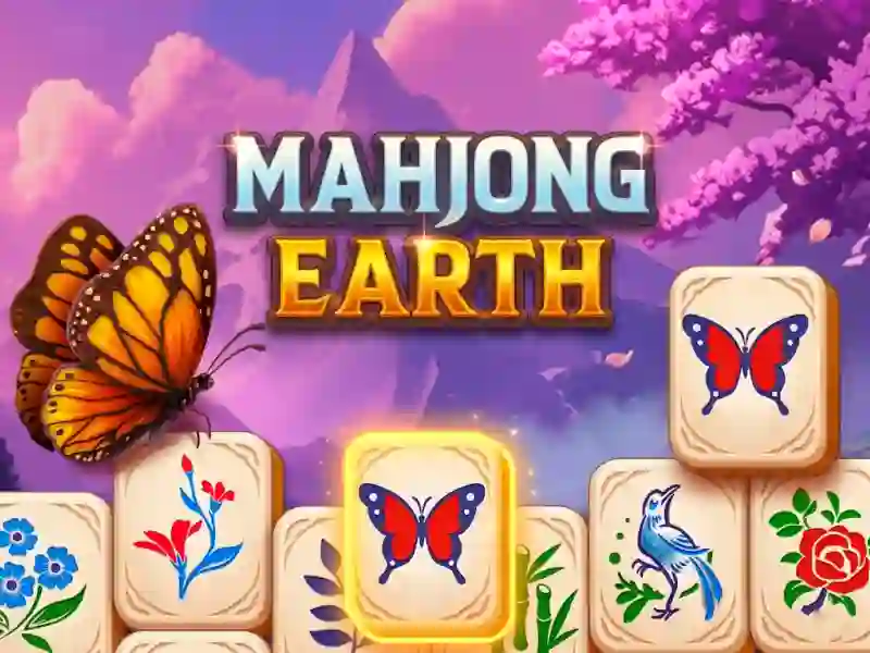 Jwèt Mahjong Earth sou entènèt