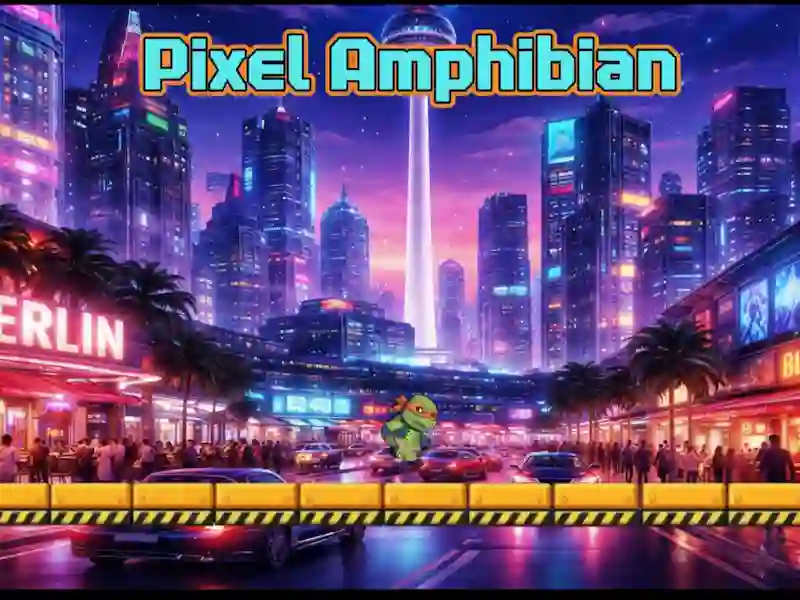 Jwèt Pixel Amphibian sou entènèt