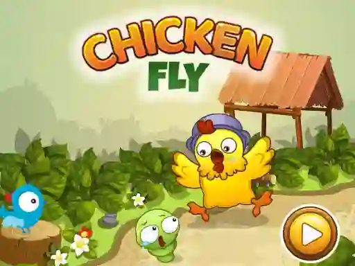 Jwèt Chicken Fly sou entènèt