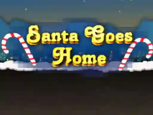 Jwèt Santa goes home sou entènèt