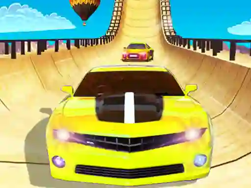 Jwèt Extreme Ramp Car Stunts Game 3d sou entènèt