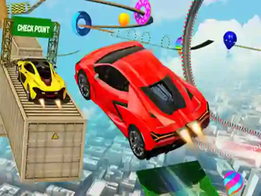 Jwèt Crazy Car Stunt Descent GT sou entènèt