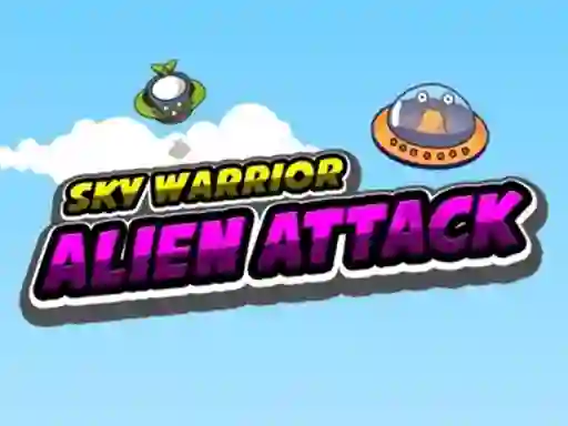 Jwèt Sky Warrior Alien Attacks sou entènèt