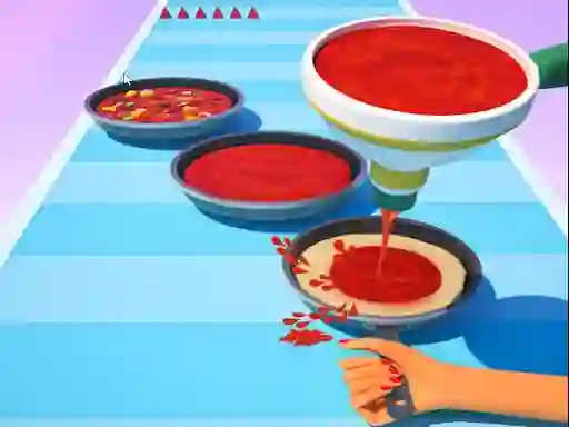 Jwèt Pizza Stack Rush Maker sou entènèt
