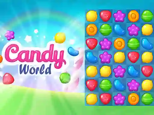 Jwèt Candy World sou entènèt