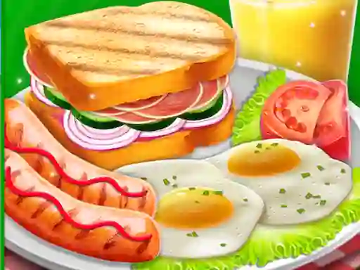 Jwèt 3D Breakfast Prapare sou entènèt