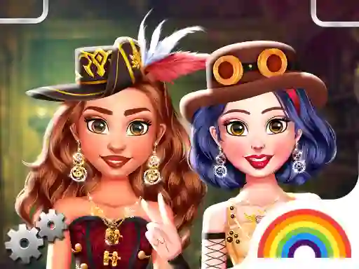 Jwèt Princess Girls Steampunk Rivalry sou entènèt