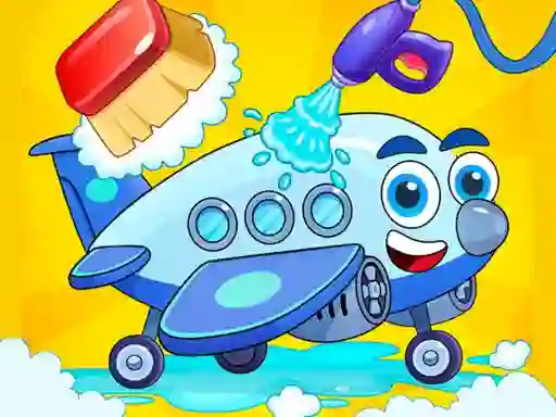 Jwèt Airplane Wash sou entènèt