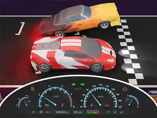 Jwèt Extreme Drag Racing sou entènèt