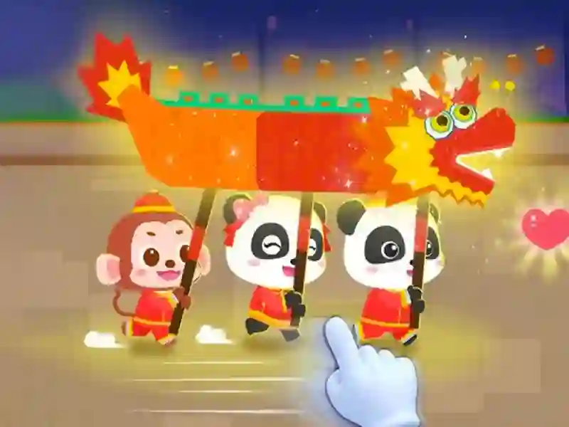 Jwèt Little Panda Chinese Festival Crafts sou entènèt