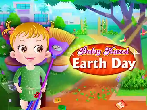 Jwèt Baby Hazel Earth Day sou entènèt