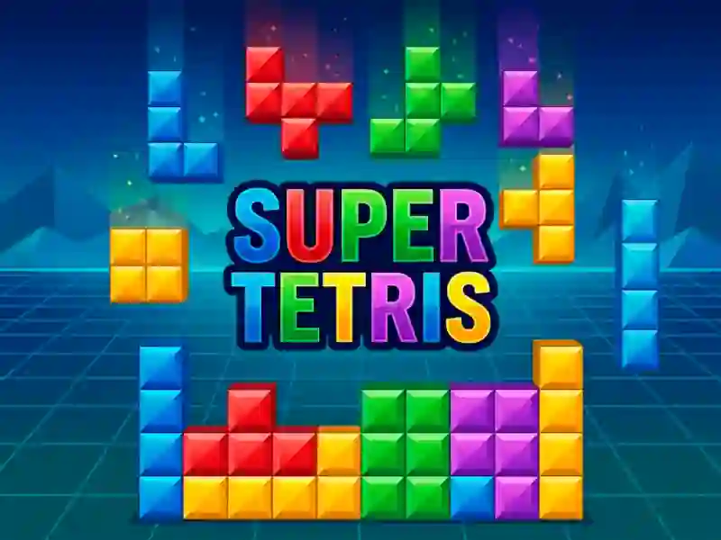 Jwèt Super Tetris sou entènèt