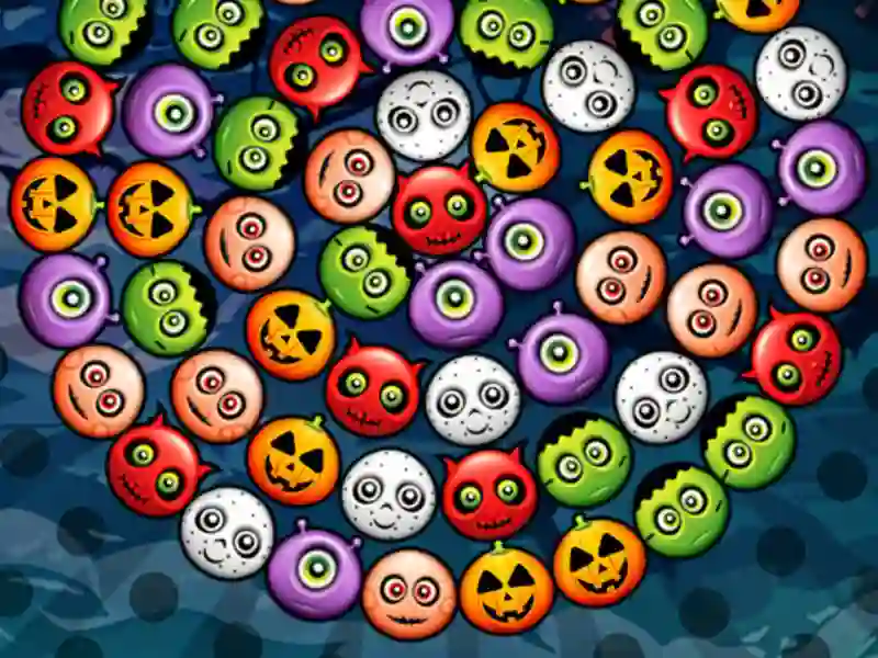 Jwèt Bubble Wheel Halloween sou entènèt