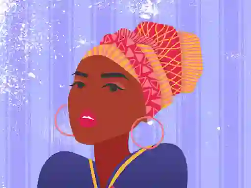 Jwèt African Princess Jigsaw sou entènèt