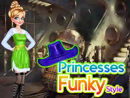 Jwèt Princesses Funky Style sou entènèt