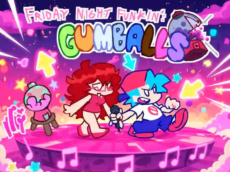 Jwèt FNF Gumballs sou entènèt