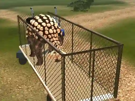 Jwèt Dino Truck Transport sou entènèt
