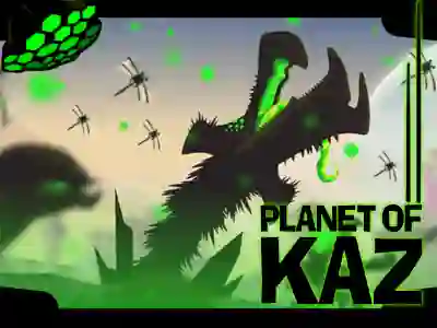 Jwèt Planet of Kaz sou entènèt