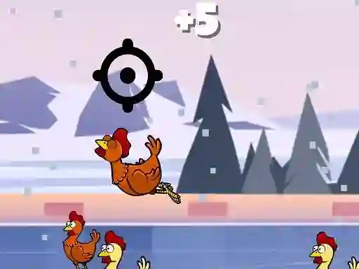 Jwèt Chicken Shooting 2D sou entènèt