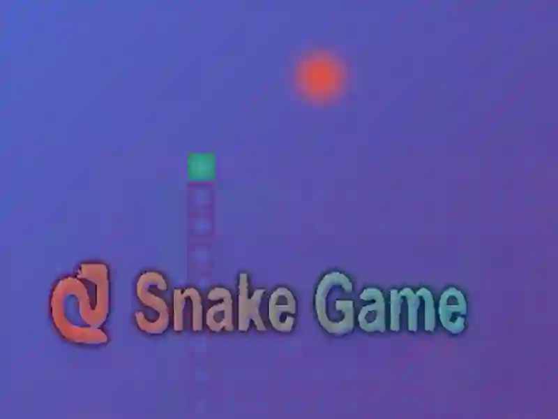 Jwèt Snake game sou entènèt