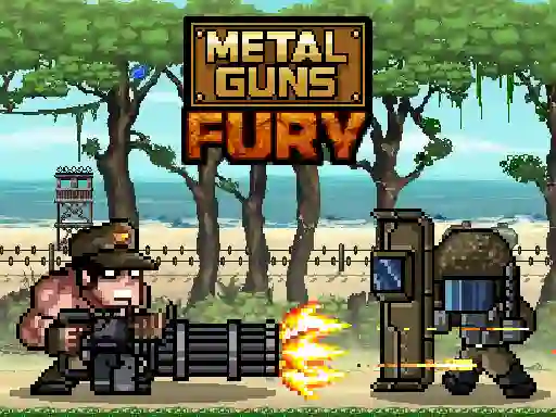 Jwèt Metal Guns Fury sou entènèt