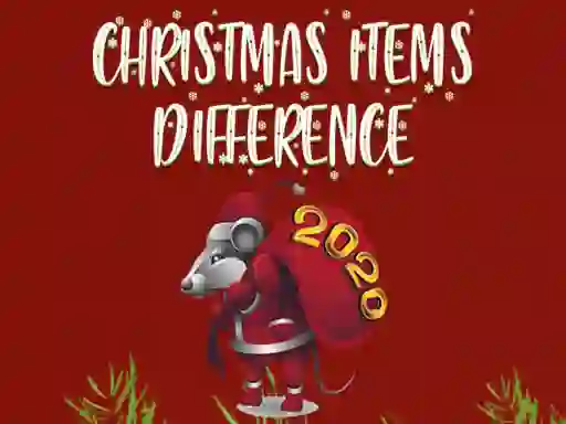 Jwèt Christmas Items Differences sou entènèt